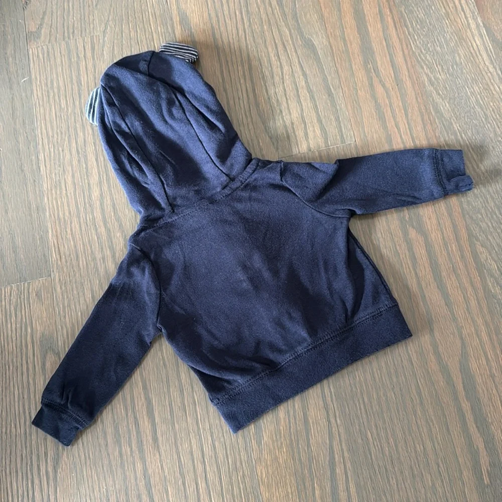 Carter's Navy  3-Piece Animals Little Jacket Set- NB - Picture 4 of 10